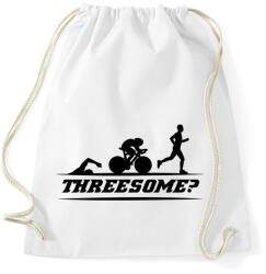 printfashion Triatlon - Sportzsák, Tornazsák - Fehér (5074363)