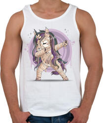 printfashion Unikornis múmia - Férfi atléta - Fehér (5524392)