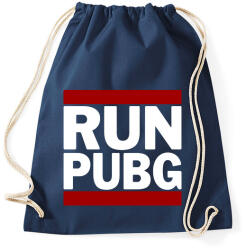 printfashion RUN PUBG - Sportzsák, Tornazsák - Sötétkék (1274291)