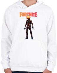 printfashion Jack Gourdon Fortnite - Gyerek kapucnis pulóver - Fehér (2441717)