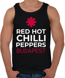 printfashion RHCP BUDAPEST - Férfi atléta - Fekete (11362909)