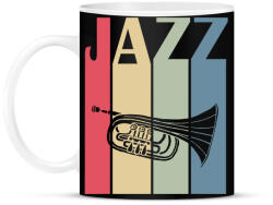 printfashion Jazz music - Bögre - Fekete (7658266)