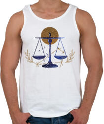 printfashion Mérleg - Férfi atléta - Fehér (6268048)