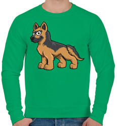 printfashion Shepherd - Férfi pulóver - Zöld (864088)