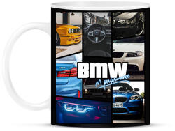 printfashion BMW 4 life - Bögre - Fekete (5922581)