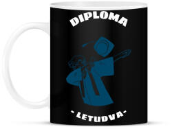 printfashion DIPLOMA LETUDVA - Bögre - Fekete (10270761)