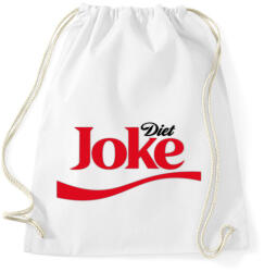 printfashion Diet joke coke - diétás kóla - Sportzsák, Tornazsák - Fehér (5651416)