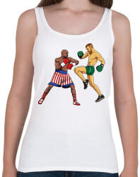 printfashion McGregor vs Mayweather - Női atléta - Fehér (1902114)