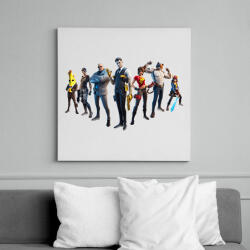 printfashion Fortnite - Vászonkép - Fehér (13984732)