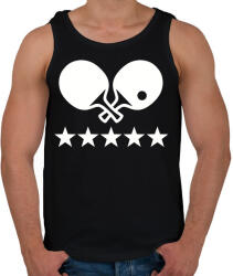 printfashion PingPong - Férfi atléta - Fekete (2141962)