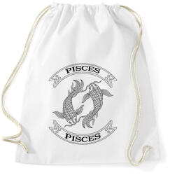 printfashion Halak - Sportzsák, Tornazsák - Fehér (13793828)