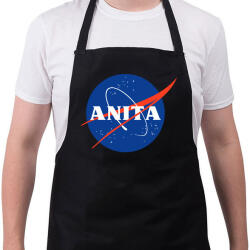 printfashion NASA egyedi névvel - Kötény - Fekete (4936084)