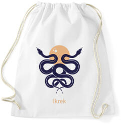 printfashion Ikrek minta - Sportzsák, Tornazsák - Fehér (6265712)