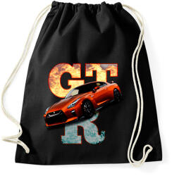 printfashion nissan gtr - Sportzsák, Tornazsák - Fekete (16167024)