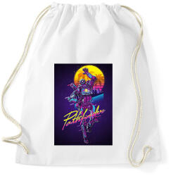 printfashion Pathfinder Retro - Apex Legends - Sportzsák, Tornazsák - Fehér (1483413)