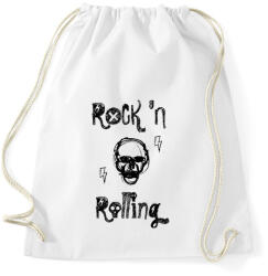 printfashion rock'nrolling - Sportzsák, Tornazsák - Fehér (1519757)