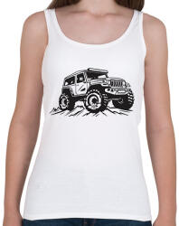 printfashion offroad - Női atléta - Fehér (13788148)