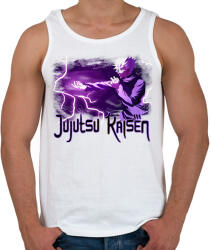 printfashion Jujutsu Kaisen Gojo Satoru - Férfi atléta - Fehér (16302032)