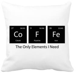 printfashion DoFFe - The Only Elements I Need - Párnahuzat, Díszpárnahuzat - Fehér (11475945)