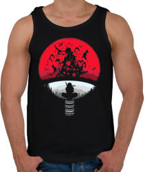 printfashion Uchiha Clan - Férfi atléta - Fekete (5368608)