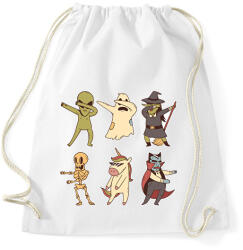 printfashion Halloween csapat - Sportzsák, Tornazsák - Fehér (14310780)