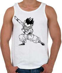 printfashion Dragon Ball - Férfi atléta - Fehér (14987901)