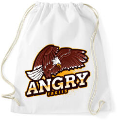 printfashion Angry Eagles - Sportzsák, Tornazsák - Fehér (5145089)