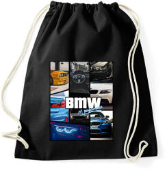 printfashion BMW 4 life - Sportzsák, Tornazsák - Fekete (5922188)