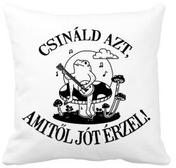 printfashion Csináld azt, amitől jót érzel! - Párnahuzat, Díszpárnahuzat - Fehér (16573063)