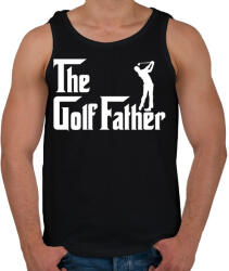 printfashion The golf fater - Férfi atléta - Fekete (2570130)