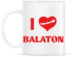 printfashion I Love Balaton - Bögre - Fehér (7345726)