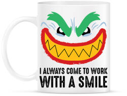 printfashion Smile Work - Bögre - Fehér (6048722)