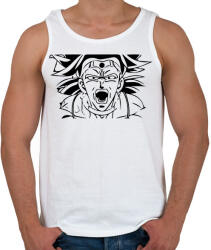 printfashion Dragon Ball - Férfi atléta - Fehér (14986199)