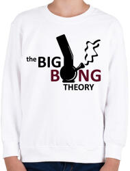 printfashion The big bong theory - Gyerek pulóver - Fehér (2781840)