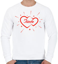 printfashion Tünde - Férfi pulóver - Fehér (15309416)