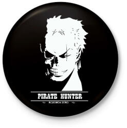 printfashion Hunter X H - Kitűző, hűtőmágnes - Fekete (5132393)