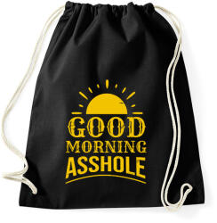 printfashion Jó reggelt seggfejek - Sportzsák, Tornazsák - Fekete (7334944)