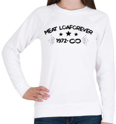 printfashion Húsimádat - Évszámmal - Női pulóver - Fehér (8204731)