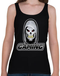 printfashion Gamer koponya - Női atléta - Fekete (1483532)