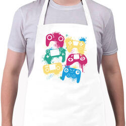 printfashion Gamer - Kötény - Fehér (14155213)