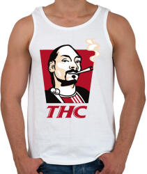 printfashion THC- Snoop - Férfi atléta - Fehér (5194574)