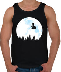 printfashion Goku holdfényben - Férfi atléta - Fekete (1108500)