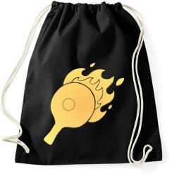 printfashion pingpong - Sportzsák, Tornazsák - Fekete (4113622)