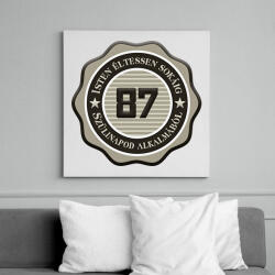 printfashion 87 - Vászonkép - Fehér (7145224)