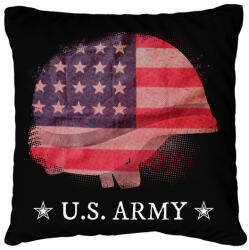 printfashion US ARMY - Párnahuzat, Díszpárnahuzat - Fekete (11601149)