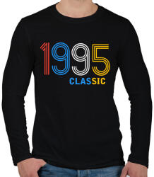 printfashion 1995 - Férfi hosszú ujjú póló - Fekete (11937946)