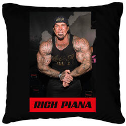 printfashion Rich Piana - Párnahuzat, Díszpárnahuzat - Fekete (14938867)