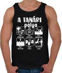 printfashion Tanári pálya mások szerint - Férfi atléta - Fekete (16549135)