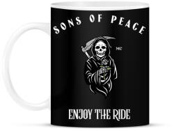 printfashion SONSOFPEACE - Bögre - Fekete (11438135)
