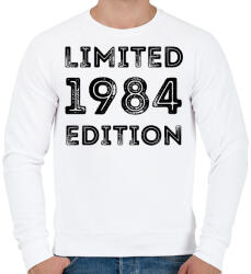 printfashion 1984 - Férfi pulóver - Fehér (5064209)